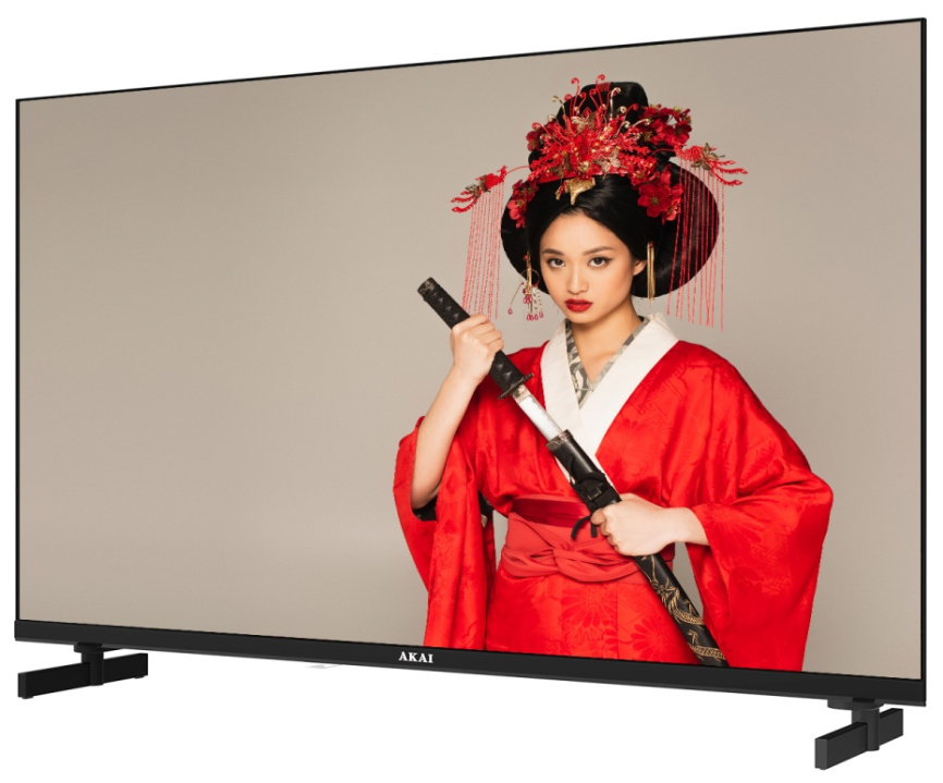 Телевизор Akai TA32BH500, 32 дюйма, HD, смарт ТВ, Android 13, черный фото 6
