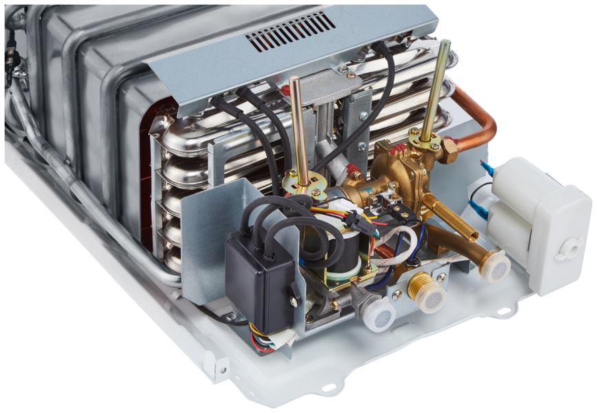 Колонка газовая Ballu GWH 10 Fiery Glass Lime фото 10