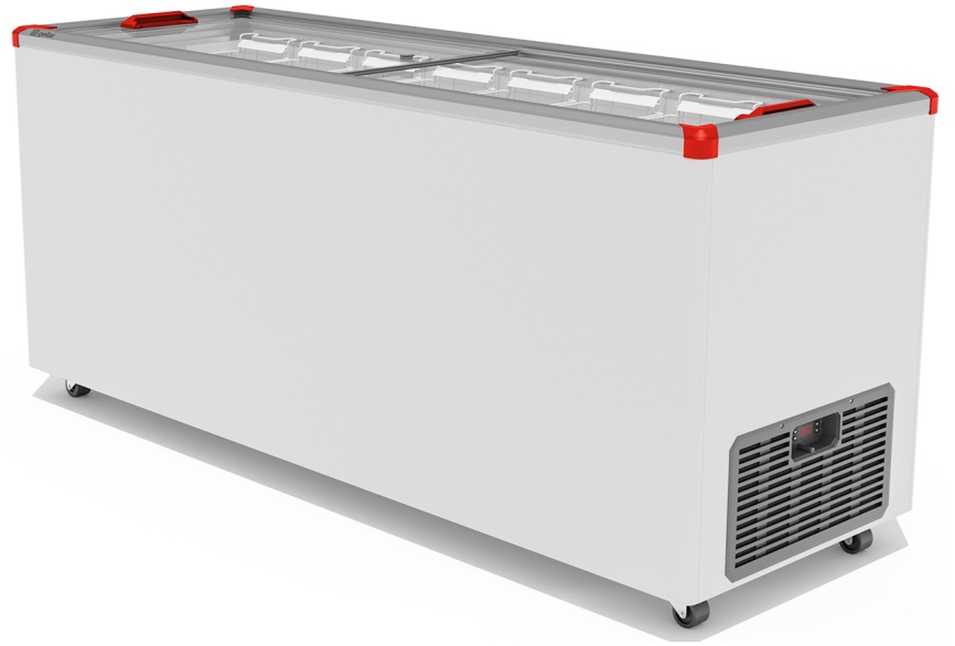 Морозильный ларь Gellar FG 700 C A 590 л, красный фото 3