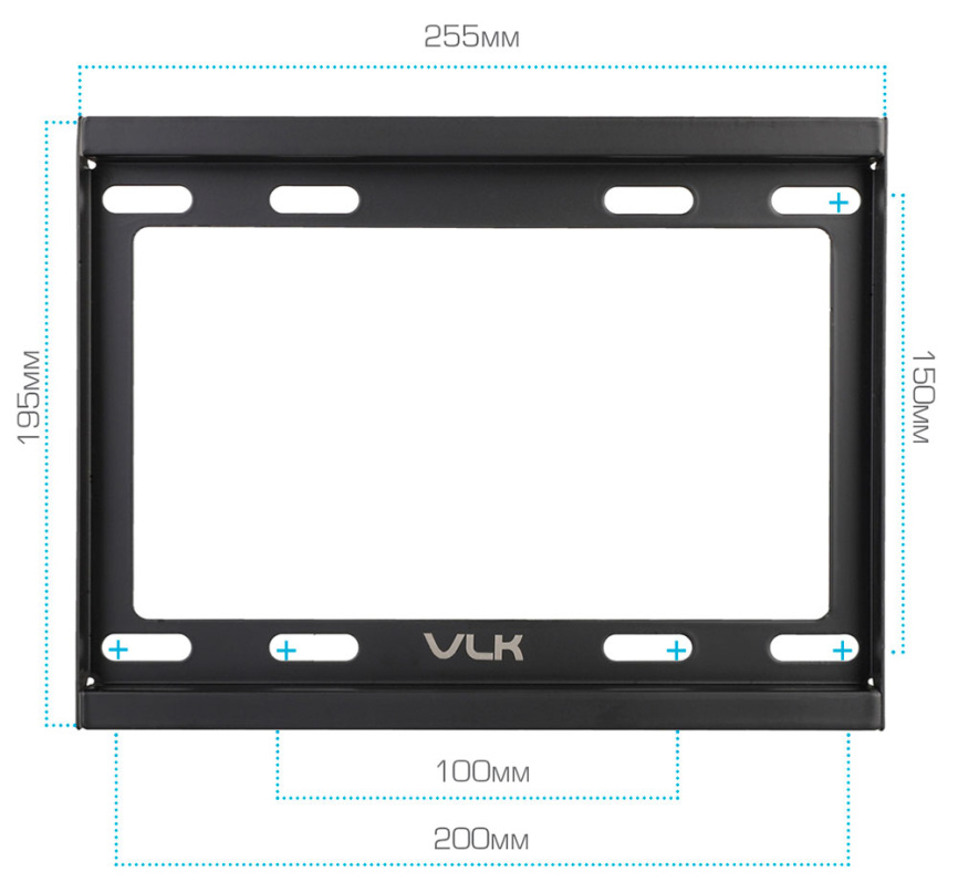 Кронштейн для LED/LCD телевизоров VLK TRENTO-35 black фото 6