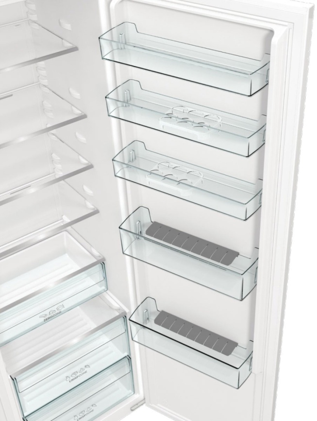 Встраиваемый однокамерный холодильник Gorenje RI517E41WF No frost, белый фото 7