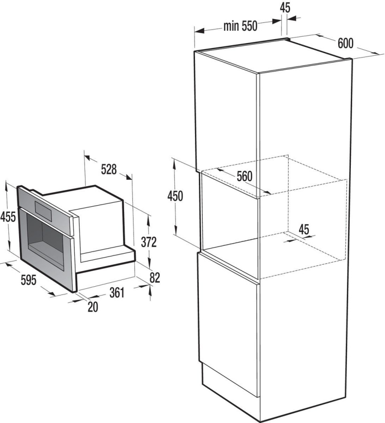 Встраиваемая кофемашина Gorenje GORENJE CM4G8BG фото 7