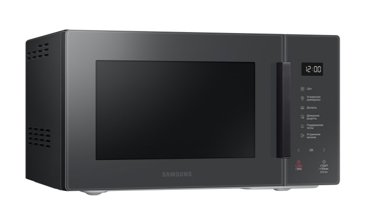 Микроволновая печь 23L SOLO MS23T5018AC/BW серый SAMSUNG фото 2
