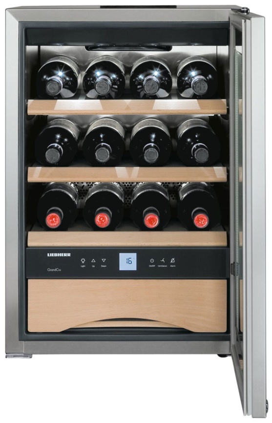 Винный шкаф Liebherr WKes 653-26 001 нержавеющая сталь фото 5