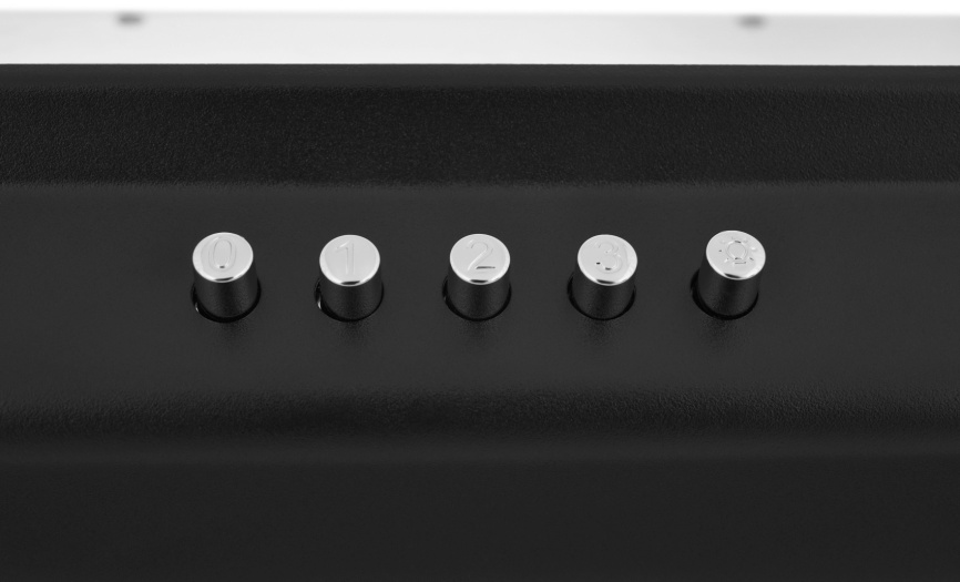 Вытяжка Zugel ZHI521B черная фото 5