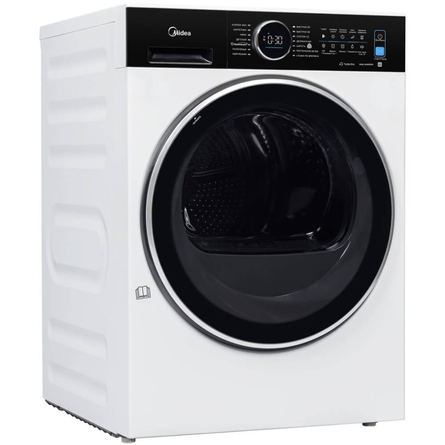 Сушильная машина  MIDEA MD210H100WDB/W фото 3