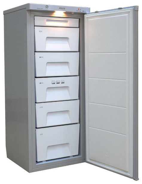 Морозильник Pozis FV-115 B 163 л, серебристый фото 1