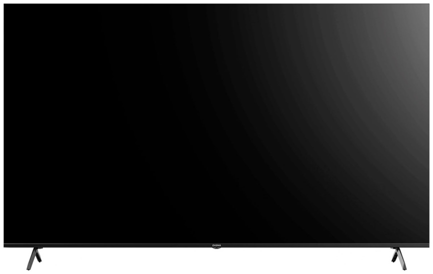 Телевизор Digma DM-LED75UQB31, 75 дюймов, 4K Ultra HD, смарт ТВ, Google TV, черный фото 1