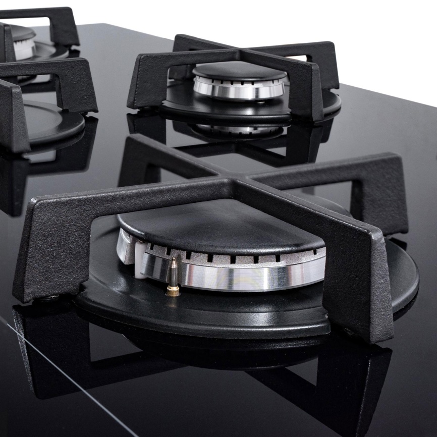 Газовая варочная панель De’Longhi NSL 590D NCM RUS 90 см, 5 конфорок электроподжиг газконтроль, черный фото 11