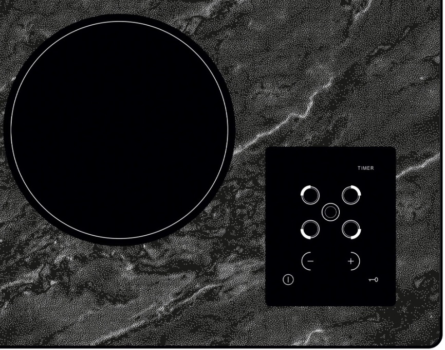 Электрическая варочная панель Gefest ЭС В СН 4231 К52 59 см, 4 конфорки стеклокерамика, черный фото 4