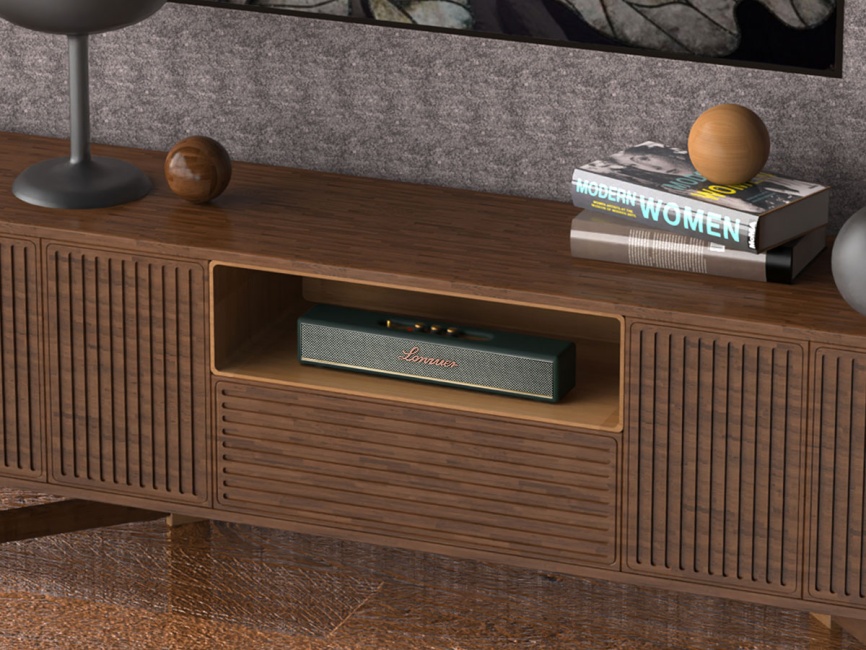 Портативная колонка Lonzuer Beyond, зеленый фото 10