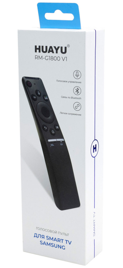 Универсальный пульт Huayu RM-G1800 V1 (PBOX) с голосовой функцией, для телевизора Samsung фото 6