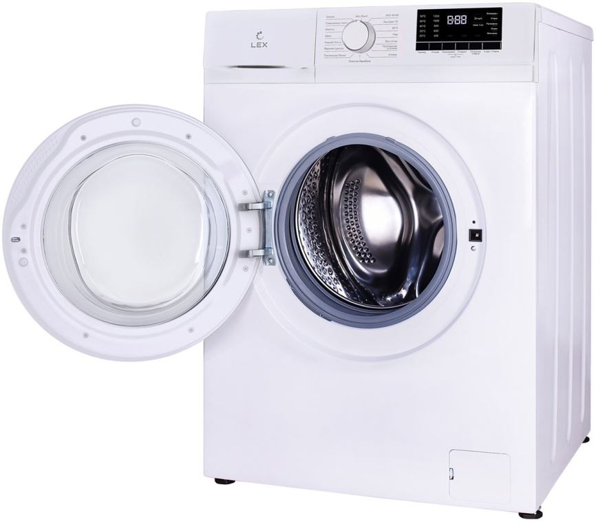Стиральная машина LEX LWM10012WID автомат 10 кг, белый фото 3