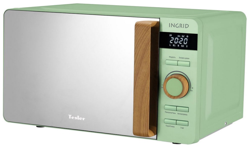 Микроволновая печь - СВЧ Tesler INGRID ME-2044 GREEN фото 1