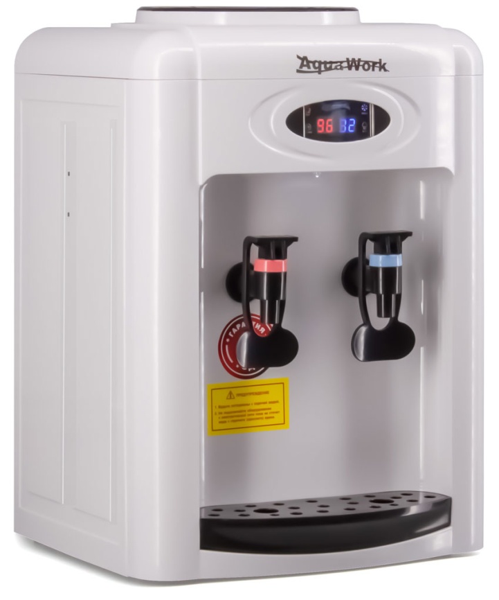 Кулер для воды Aqua Work 0.7TDR-ST бело-черный 27641 фото 5