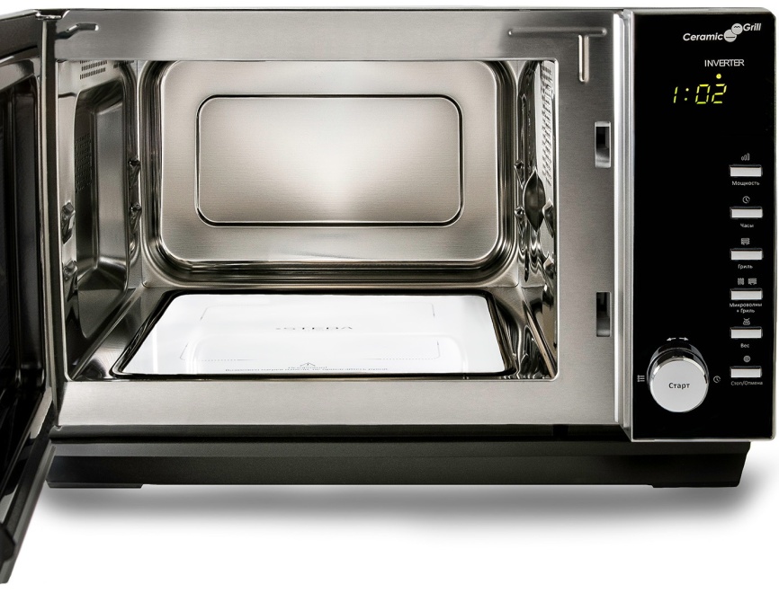 Микроволновая печь - СВЧ Steba MIC 2530 CERAMIC, часы, черный фото 3