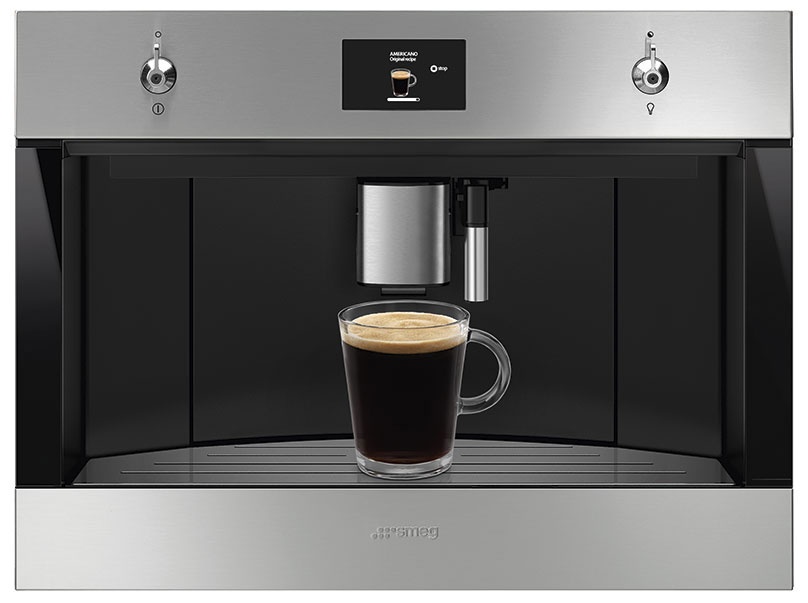 Встраиваемая автоматическая кофемашина Smeg CMS4303XRU фото 4