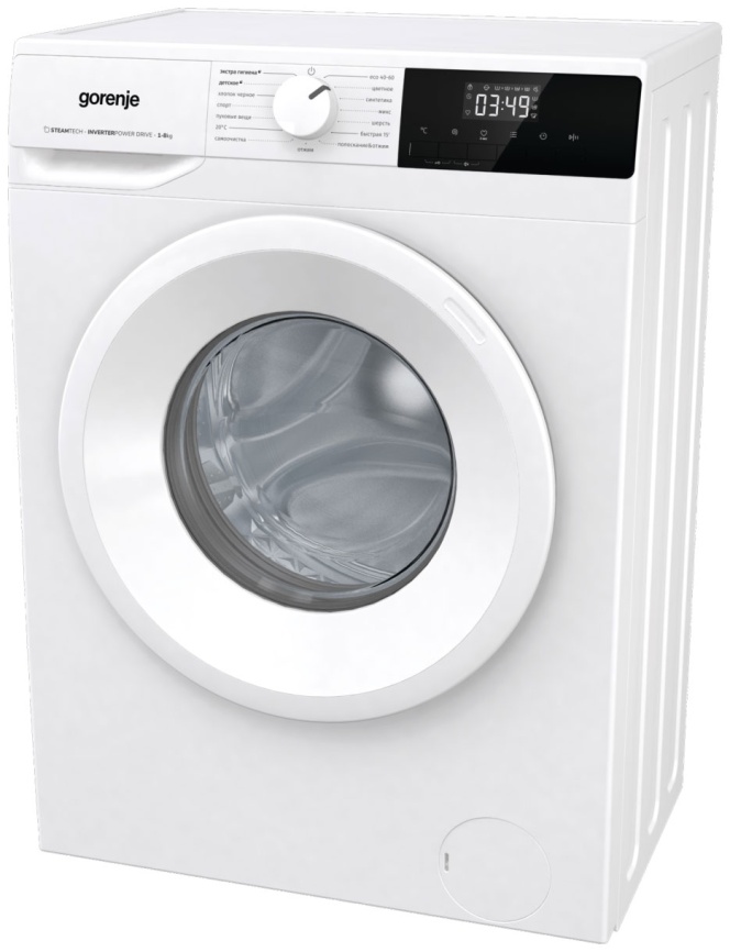 Стиральная машина Gorenje WNHPI84AS/R 8 кг, белый фото 4