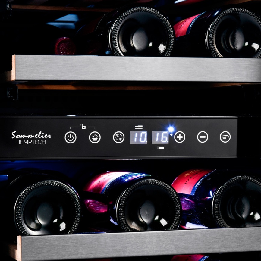 Встраиваемый винный шкаф Temptech SOMQ38DRB-24 фото 5