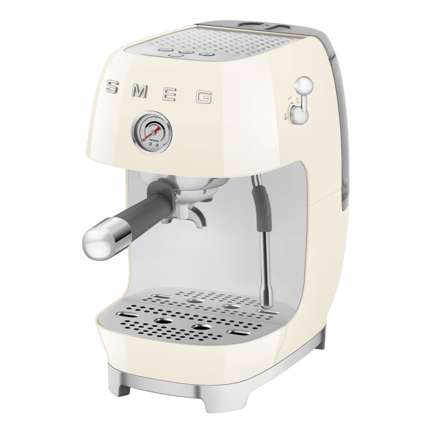 Рожковая эспрессо кофемашина SMEG ECF03CREU фото 1