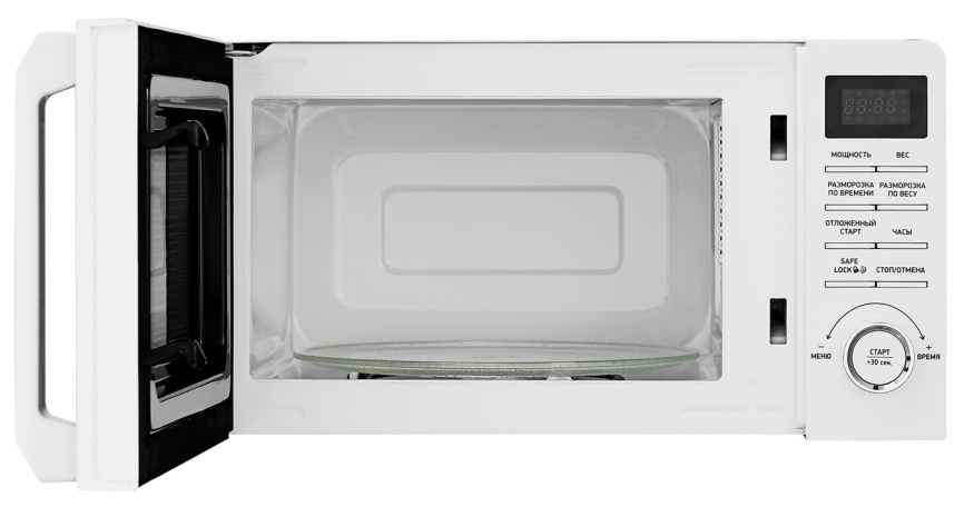 Микроволновая печь - СВЧ BBK 20MWS-720T/W, белый фото 2