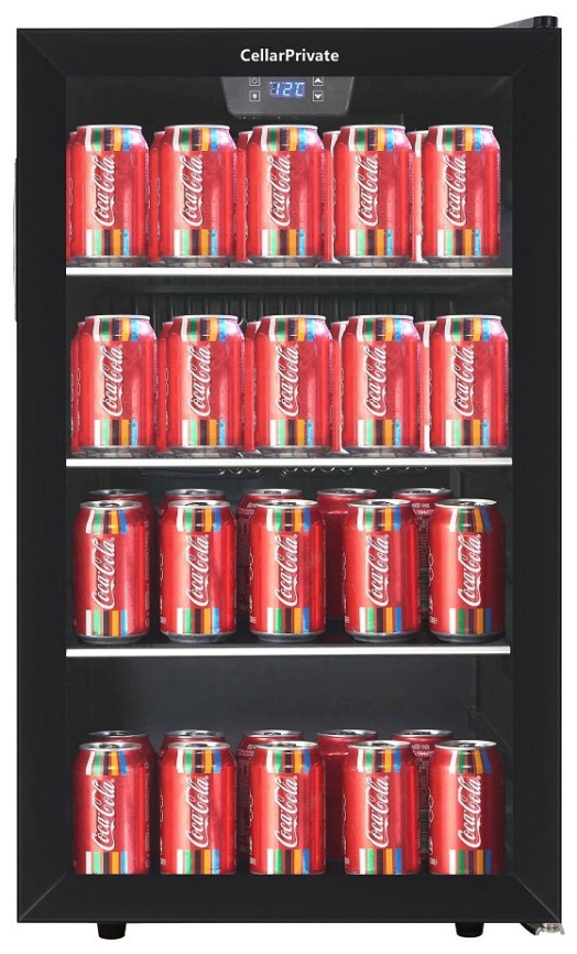 Холодильная витрина Cellar Private CP034B 89 л, черный фото 5