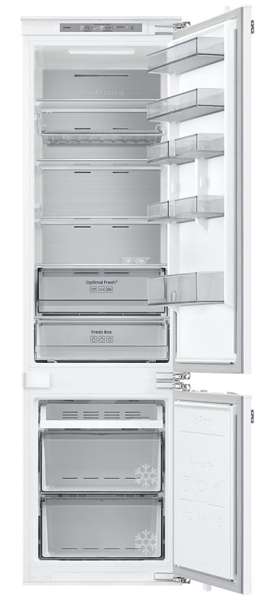 Встраиваемый двухкамерный холодильник Samsung BRB80F30AEF0EO фото 3