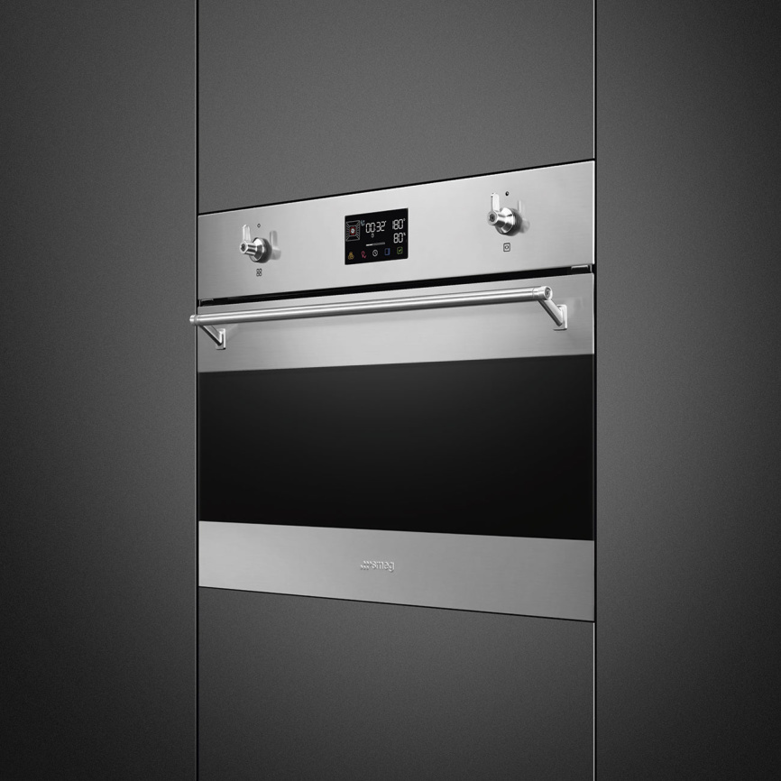 Встраиваемая электрическая духовка SMEG SMEG SO4302S3X фото 2