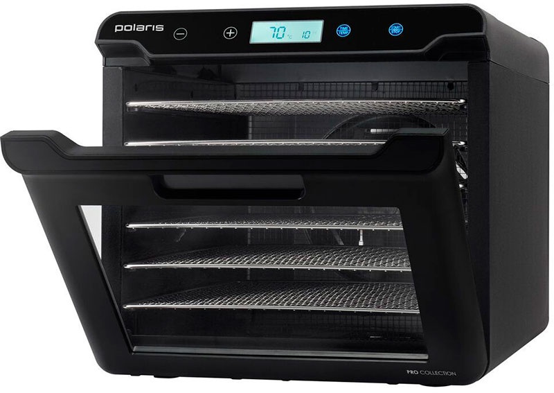 Сушилка для овощей и фруктов Polaris PFD 2402H Pro, 020962, черный фото 4