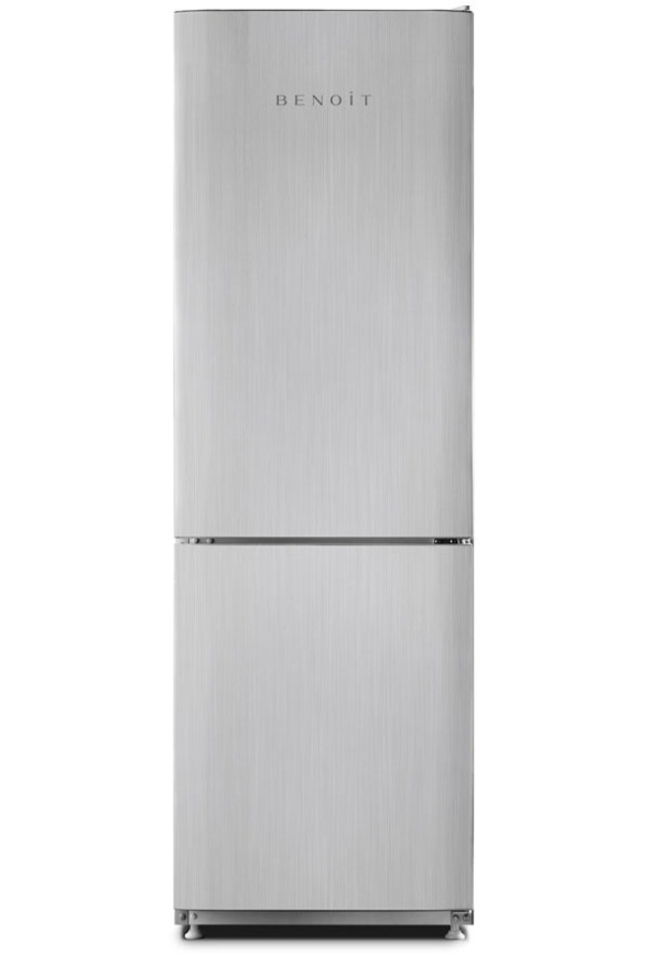 Двухкамерный холодильник Benoit 314 No frost, серебристый фото 1