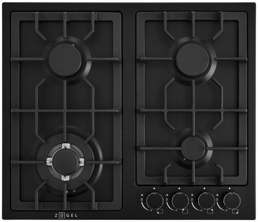 Газовая варочная панель Zugel ZGH600B фото 1