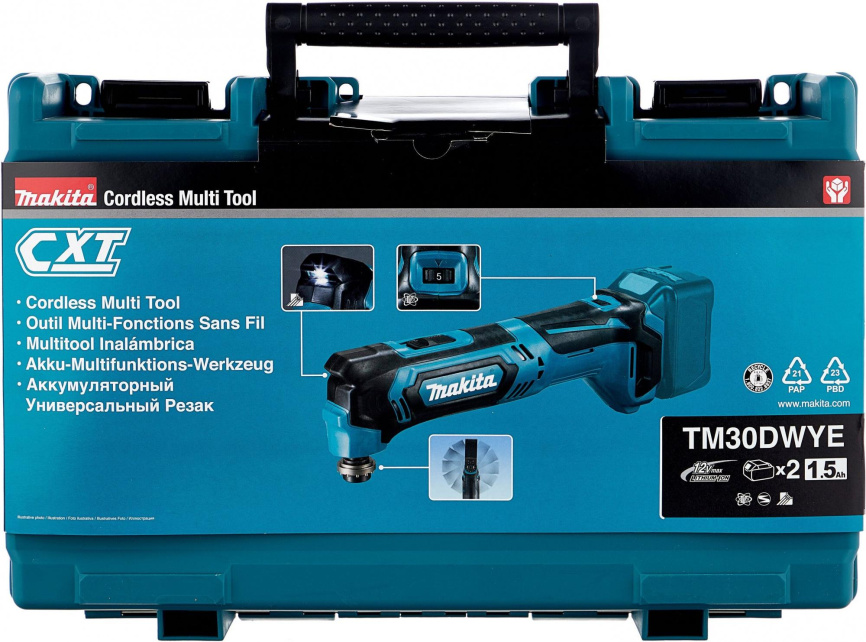 Многофункциональный инструмент Makita TM30DWYE фото 10