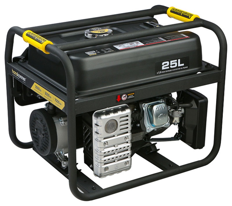 Бензогенератор Hanskonner Duplex HPG-3500, 3.5 кВт фото 5