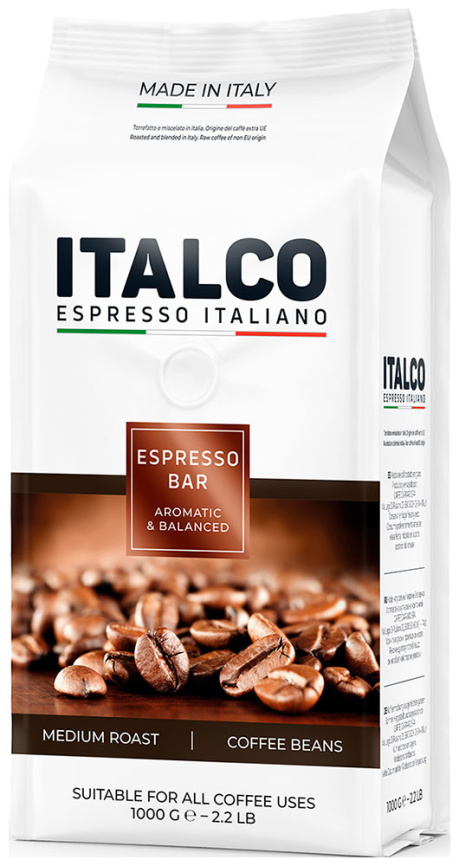 Кофе в зернах  Italco ESPRESSO BAR 1KG фото 1