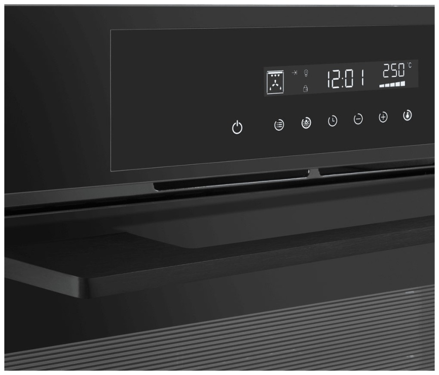 Электрический духовой шкаф Maunfeld AEOD60103B2 59 см, 60 л, гриль и конвекция, черный фото 5