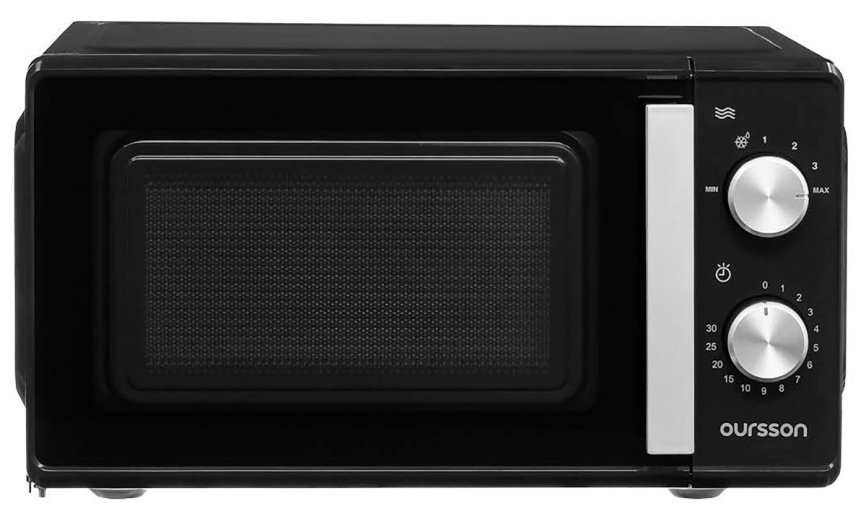 Микроволновая печь - СВЧ Oursson MM1702/BL (черный) фото 3