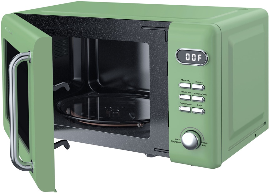Микроволновая печь - СВЧ Tesler ME-2035, зеленый фото 4