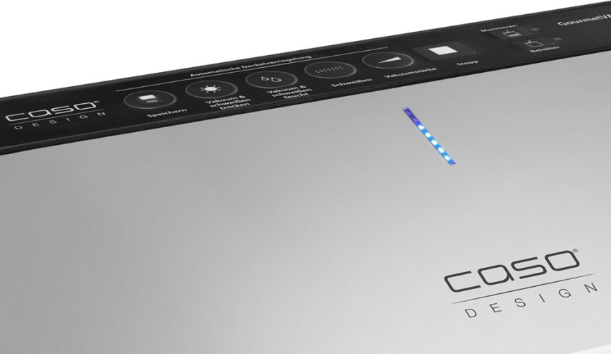 Вакуумный упаковщик Caso GourmetVAC 480, функция память, режим маринования фото 2