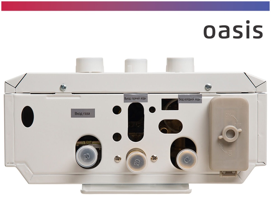 Газовый водонагреватель Oasis OR-16 W белый фото 4