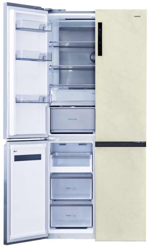 Многокамерный холодильник Centek CT-1746 NF Marble Glass фото 3