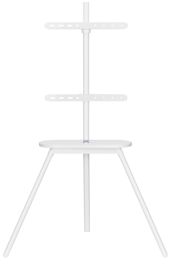 Стойка для телевизора мобильная, напольная UniTeki ST005NW с полкой, диагональ 37-65 дюймов фото 4