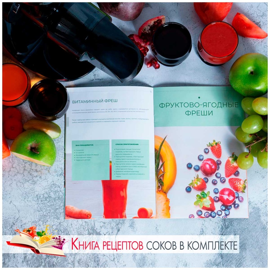 Соковыжималка Atvel PowerTwist J3, Black (75203) фото 6