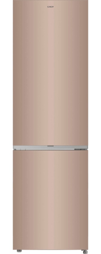 Двухкамерный холодильник Candy CFN6200G No frost, золотой фото 1
