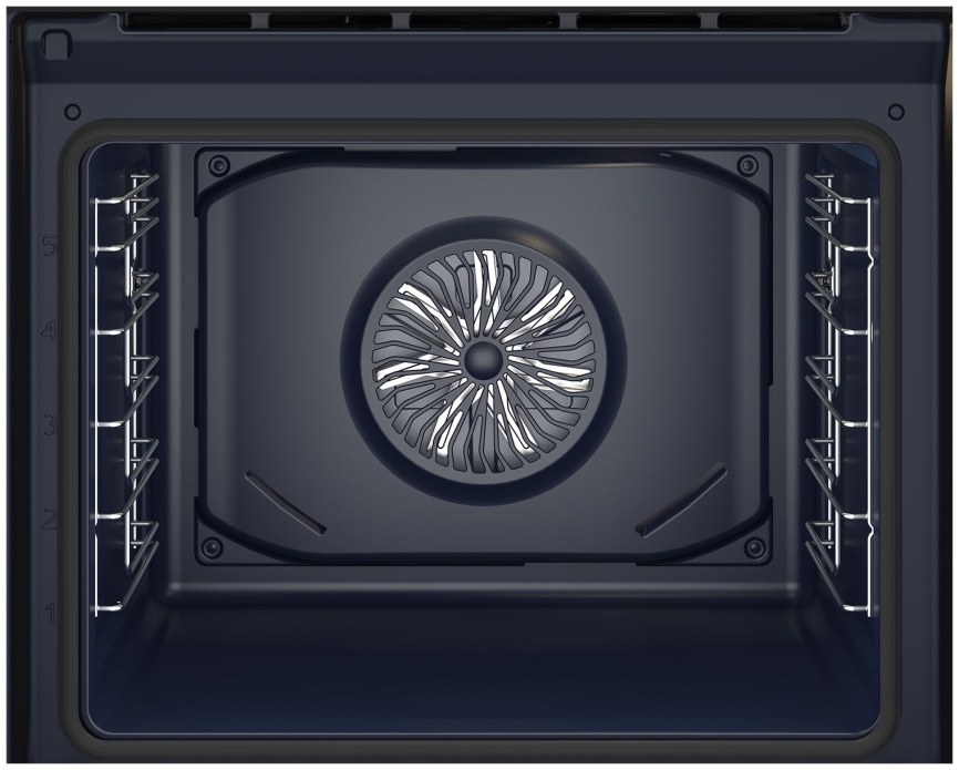 Электрический духовой шкаф Beko BBIS143N0W 59 см, 72 л гриль конвекция, белый фото 2