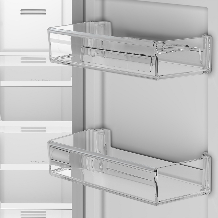 Многокамерный холодильник Hotpoint HFP4 480I X No frost, серебристый фото 5