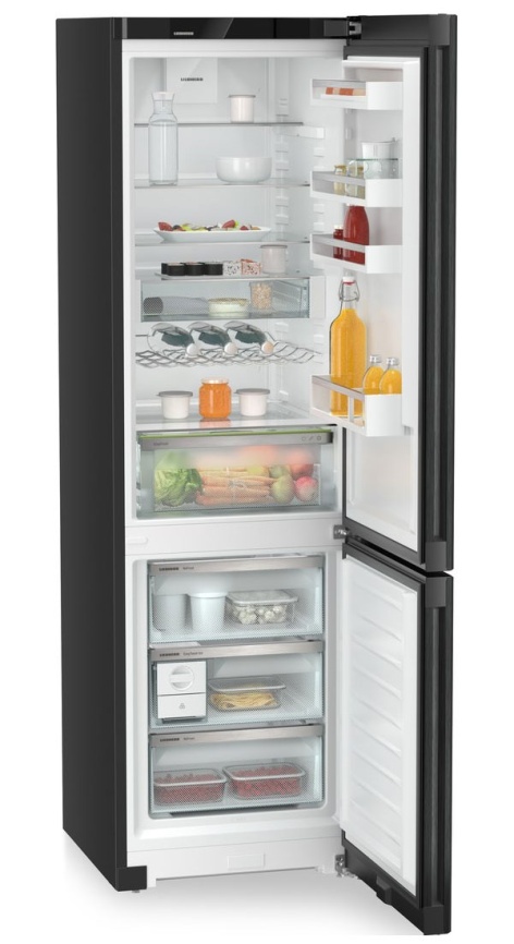 Двухкамерный холодильник Liebherr CNbdc 573i-22 001 No frost, черный фото 6