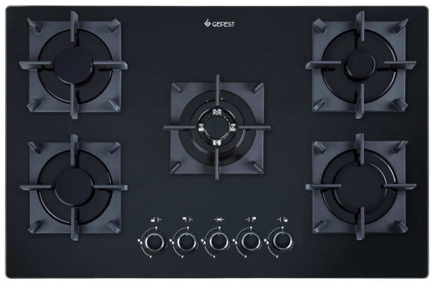 Газовая варочная панель Gefest СГ СН 2340 К33 фото 1