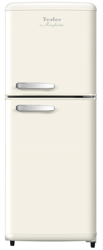Двухкамерный холодильник Tesler RT-110 IVORY, слоновая кость фото 1