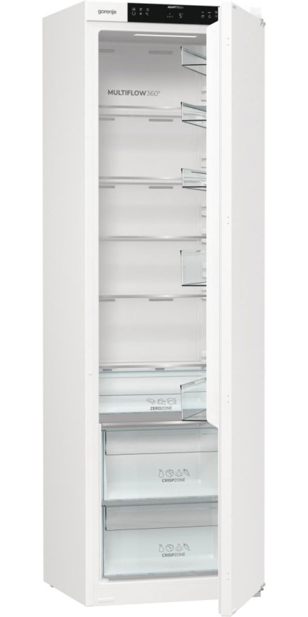 Встраиваемый однокамерный холодильник Gorenje RI517E41WF No frost, белый фото 4