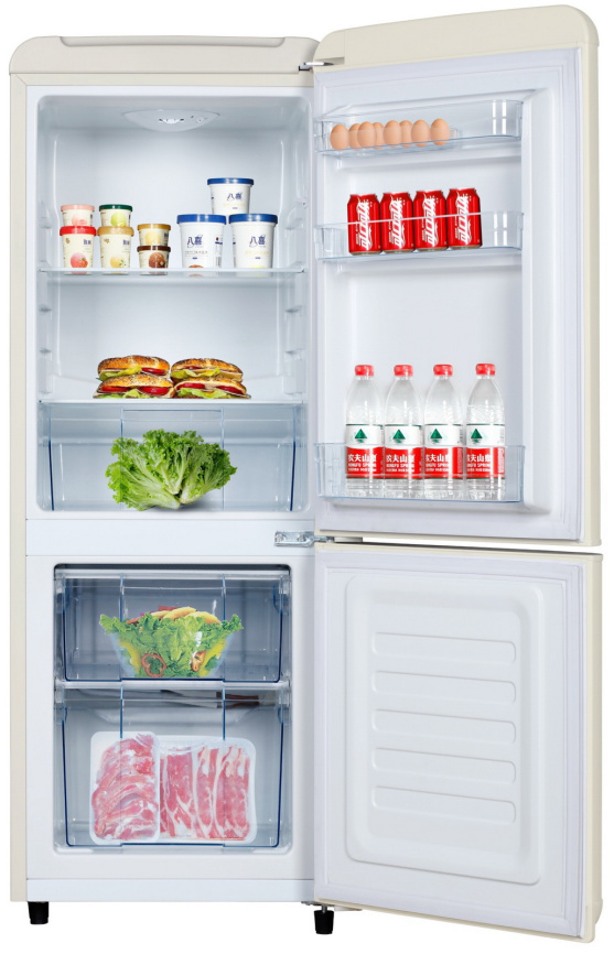 Двухкамерный холодильник Tesler RB-107 IVORY, слоновая кость фото 9
